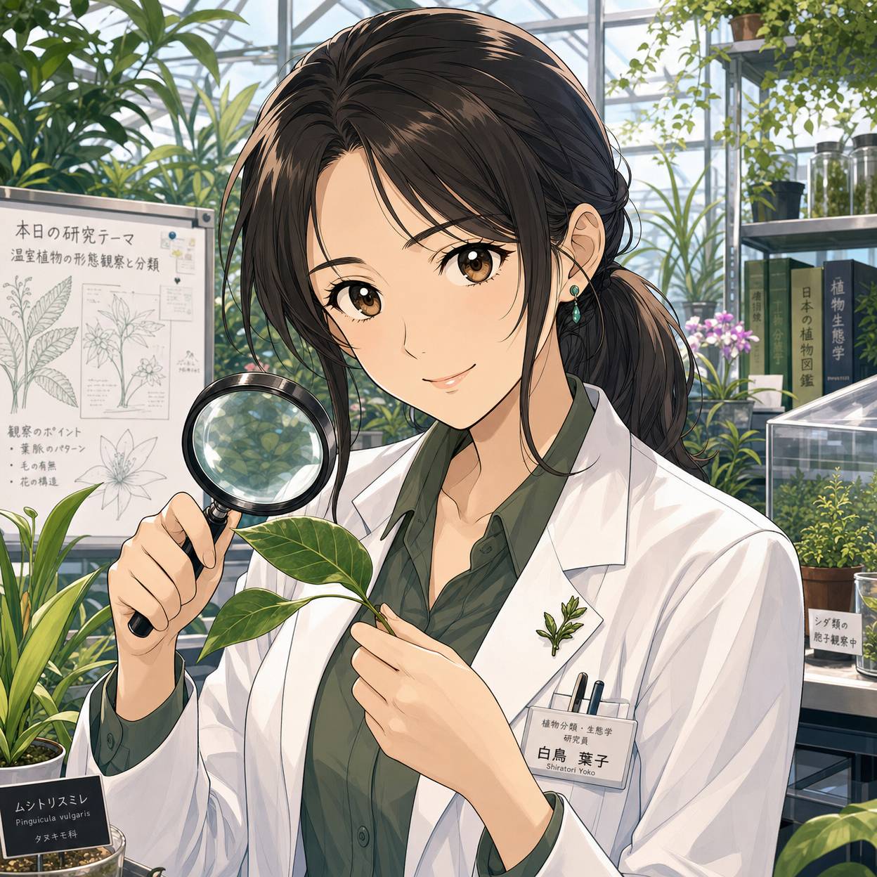 小马拉大车植物专家 - 林雨薇